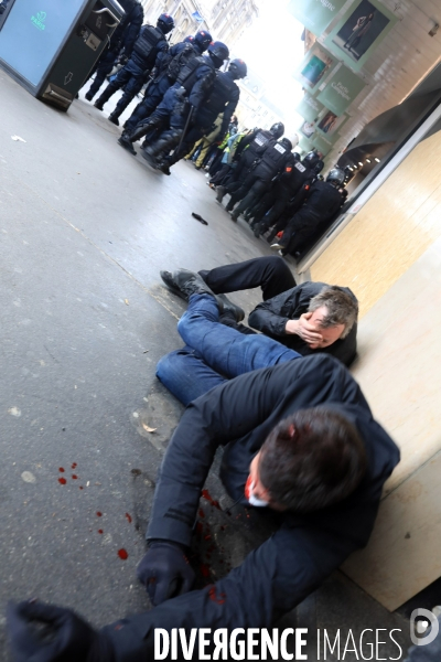 Violences policières à la 12e mobilisation contre la reforme des retraites