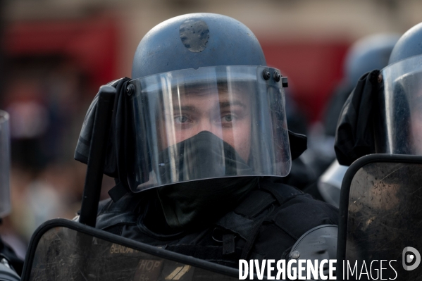 Manifestation contre la réforme des retraites.