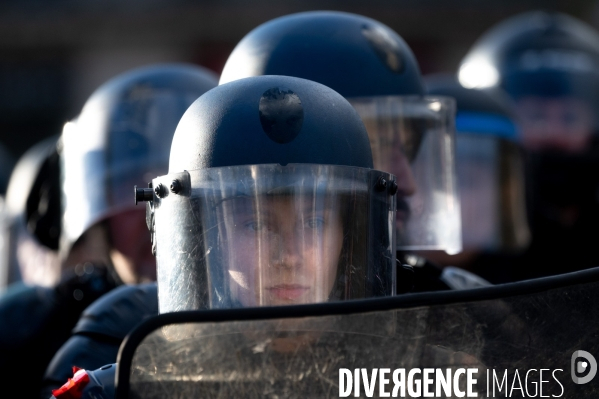 Manifestation contre la réforme des retraites.