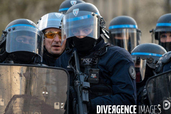Manifestation contre la réforme des retraites.