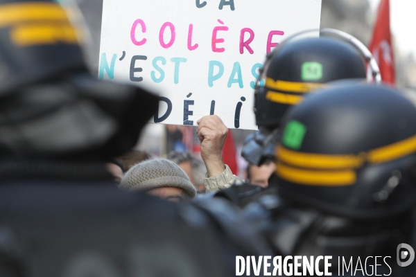 12e mobilisation contre la reforme des retraites