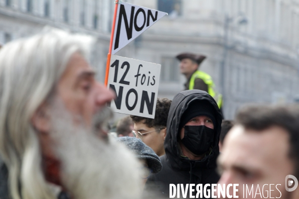 12e mobilisation contre la reforme des retraites