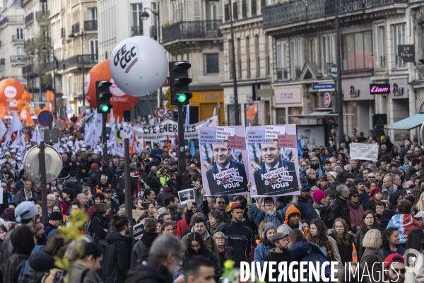 Manifestation contre la réforme des retraites 13042023