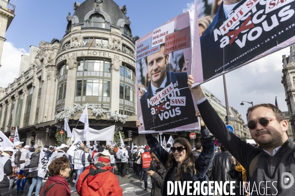 Manifestation contre la réforme des retraites 13042023