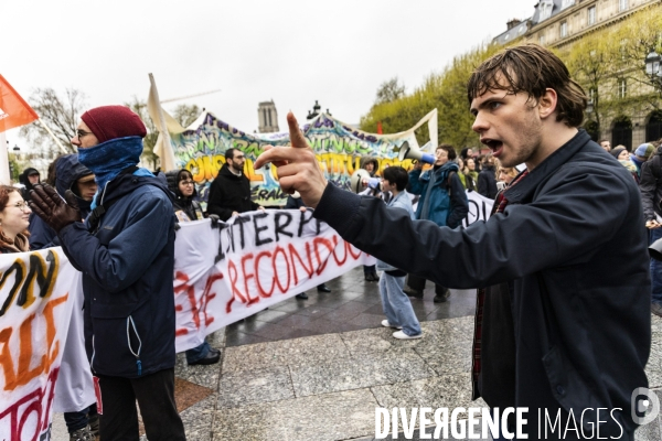 Rassemblement - Decision du Conseil constitutionnel sur la reforme des retraites 14042023