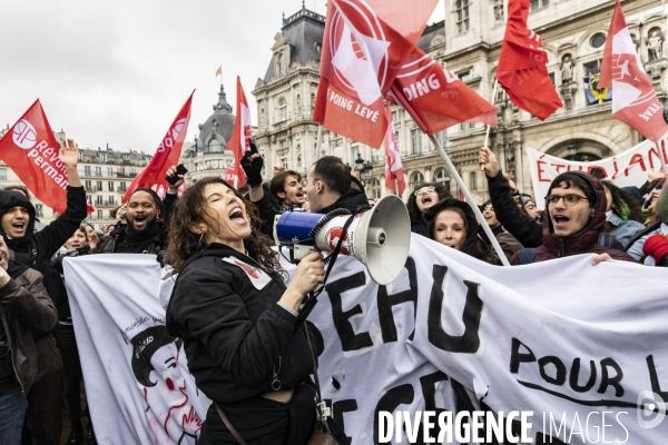Rassemblement - Decision du Conseil constitutionnel sur la reforme des retraites 14042023