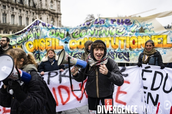 Rassemblement - Decision du Conseil constitutionnel sur la reforme des retraites 14042023