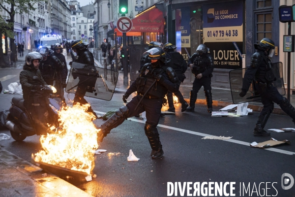 Rassemblement - Decision du Conseil constitutionnel sur la reforme des retraites 14042023