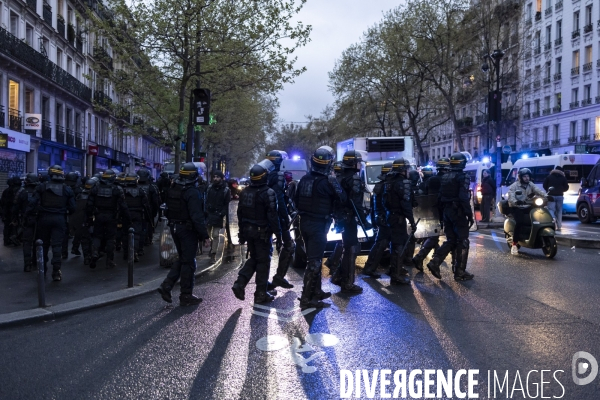 Rassemblement - Decision du Conseil constitutionnel sur la reforme des retraites 14042023