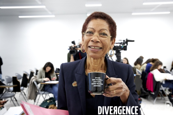 Conference presse Défenseure des droits, Claire Hédon