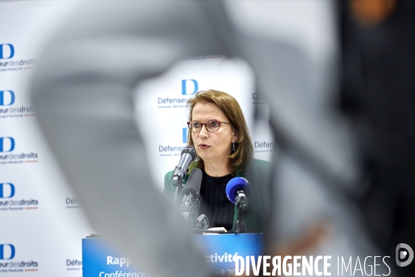 Conference presse Défenseure des droits, Claire Hédon