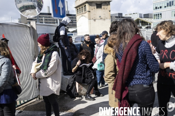 Reforme des retraites - AG Cheminots et envahissement du siege de LVMH