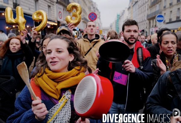Concert de casserole en marge de l allocution d emmanuel macron