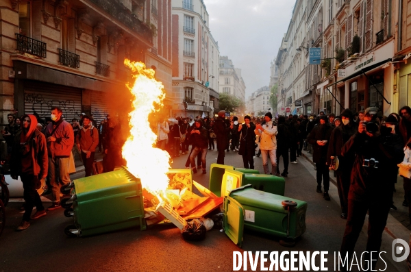 Concert de casserole en marge de l allocution d emmanuel macron