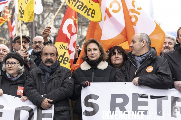 Manifestation contre la réforme des retraites 31012023