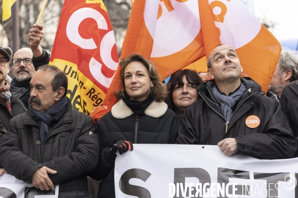 Manifestation contre la réforme des retraites 31012023