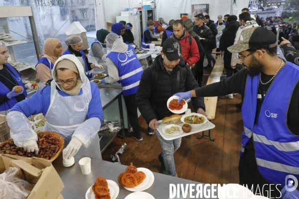 Les Tables du Ramadan  organisées par le SIF