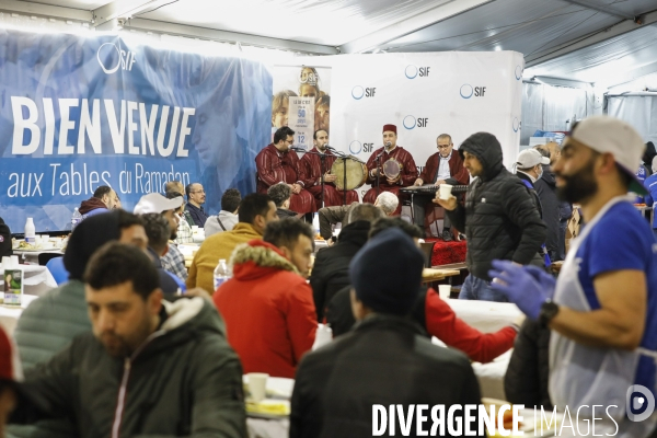 Les Tables du Ramadan  organisées par le SIF