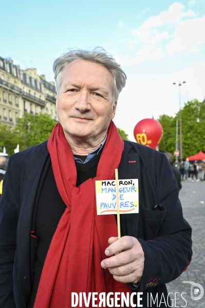 MANIFESTATION CONTRE LA REFORME DES RETRAITES, Paris. 11e journée de mobilisation, le 6/04/2023