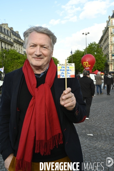 MANIFESTATION CONTRE LA REFORME DES RETRAITES, Paris. 11e journée de mobilisation, le 6/04/2023