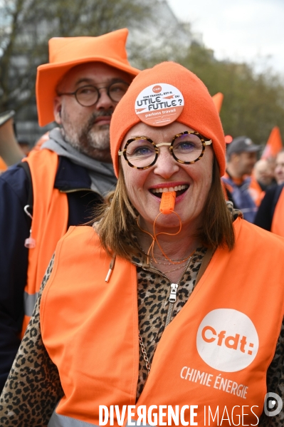 MANIFESTATION CONTRE LA REFORME DES RETRAITES, Paris. 11e journée de mobilisation, le 6/04/2023