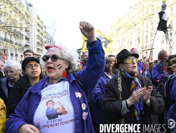 MANIFESTATION CONTRE LA REFORME DES RETRAITES, Paris. 11e journée de mobilisation, le 6/04/2023