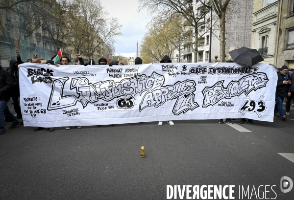 MANIFESTATION CONTRE LA REFORME DES RETRAITES, Paris. 11e journée de mobilisation, le 6/04/2023