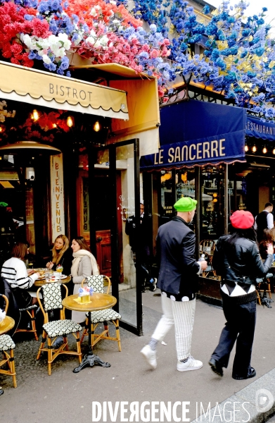Emily in Paris? A Montmartre.