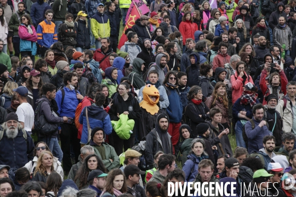 Manifestation contre le projet d autoroute A69, dans le Tarn, entre Toulouse et Castres.