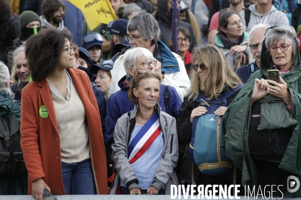 Manifestation contre le projet d autoroute A69, dans le Tarn, entre Toulouse et Castres.