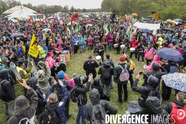 Manifestation contre le projet d autoroute A69, dans le Tarn, entre Toulouse et Castres.