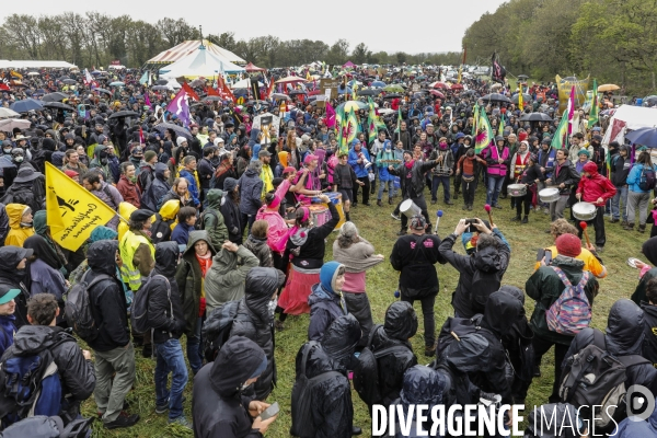 Manifestation contre le projet d autoroute A69, dans le Tarn, entre Toulouse et Castres.