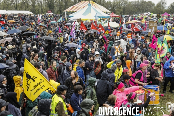 Manifestation contre le projet d autoroute A69, dans le Tarn, entre Toulouse et Castres.