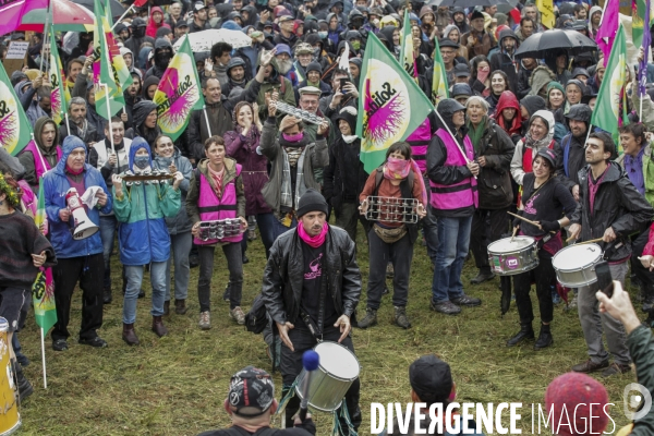 Manifestation contre le projet d autoroute A69, dans le Tarn, entre Toulouse et Castres.