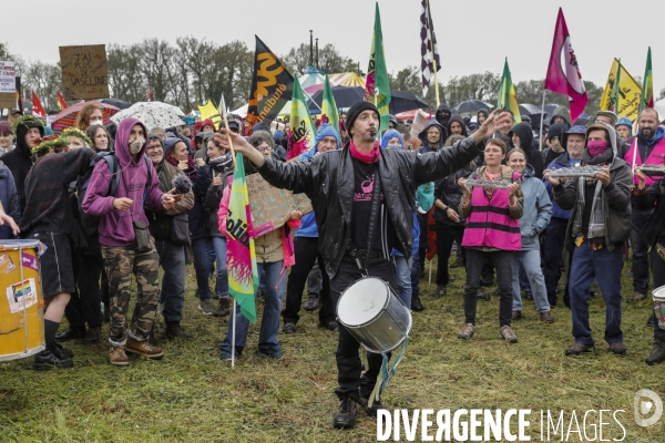 Manifestation contre le projet d autoroute A69, dans le Tarn, entre Toulouse et Castres.