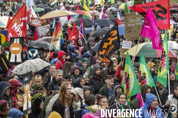 Manifestation contre le projet d autoroute A69, dans le Tarn, entre Toulouse et Castres.