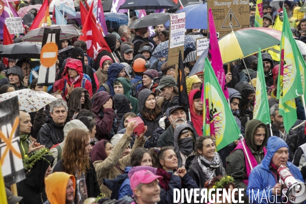 Manifestation contre le projet d autoroute A69, dans le Tarn, entre Toulouse et Castres.