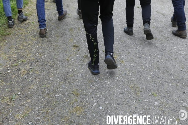 Manifestation contre le projet d autoroute A69, dans le Tarn, entre Toulouse et Castres.