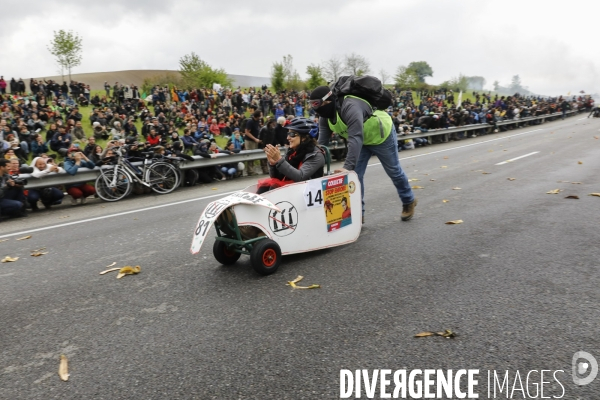 Manifestation contre le projet d autoroute A69, dans le Tarn, entre Toulouse et Castres.