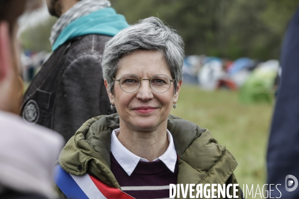 Manifestation contre le projet d autoroute A69, dans le Tarn, entre Toulouse et Castres.