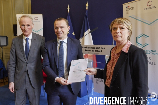 Remise du rapport des Assises du Travail