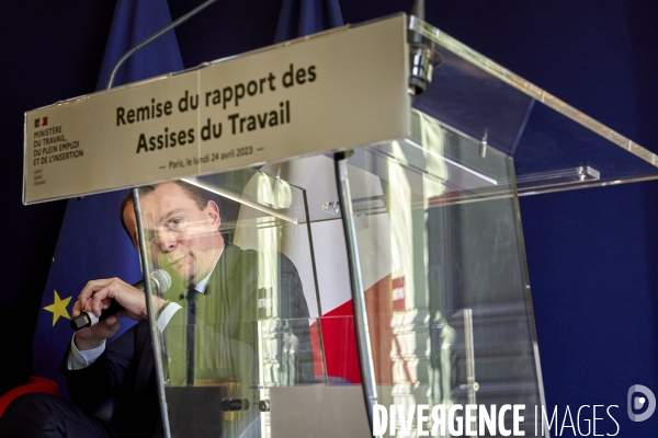 Remise du rapport des Assises du Travail