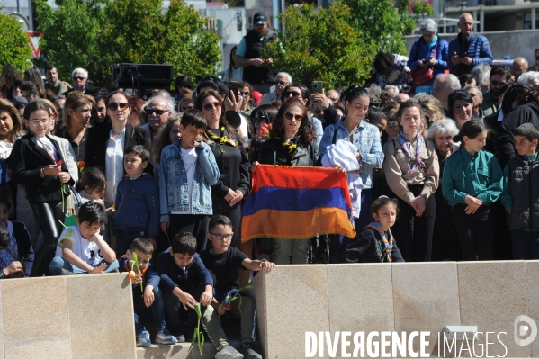 Commémoration du 108ème anniversaire du génocide Arménien