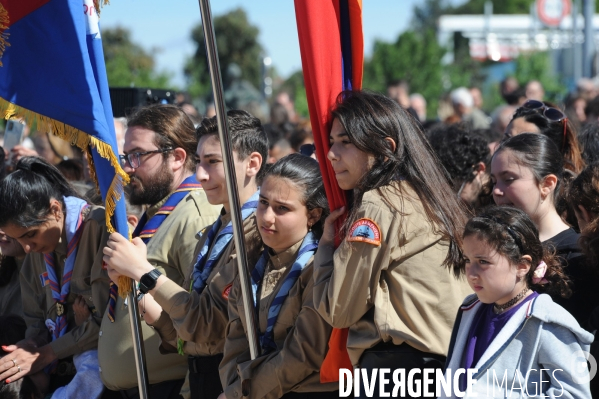 Commémoration du 108ème anniversaire du génocide Arménien