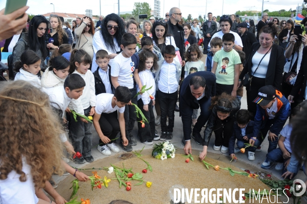 Commémoration du 108ème anniversaire du génocide Arménien