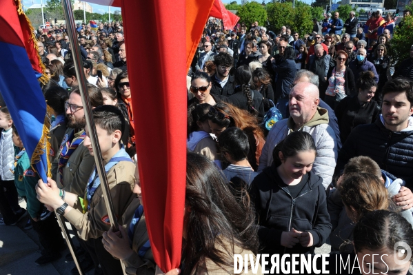 Commémoration du 108ème anniversaire du génocide Arménien