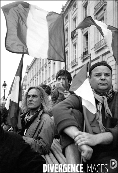 Rétro Jean-Marie LE PEN 2002-2007 -noir et blanc