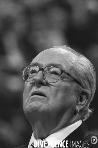 Rétro Jean-Marie LE PEN 2002-2007 -noir et blanc