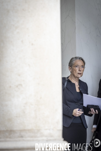 Conseil des ministres à l elysée.