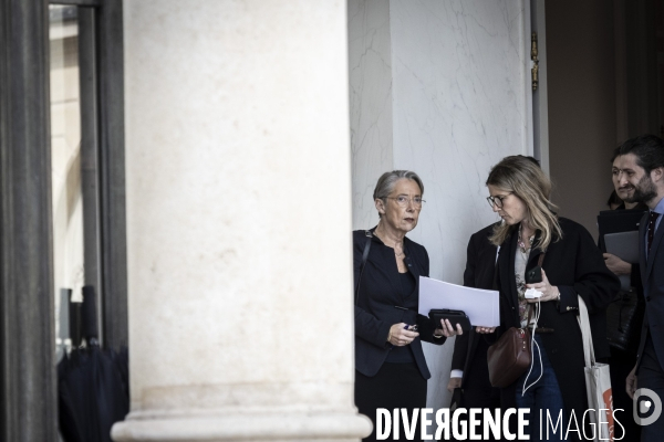 Conseil des ministres à l elysée.